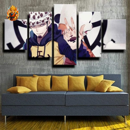 Trafalgar D Wassergesetz Gemälde - One Piece™