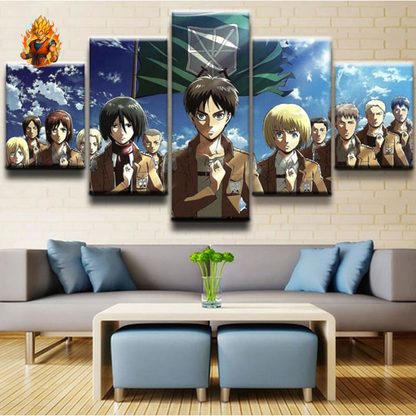 Übersichtskarte des Aufklärungstrupps – Attack on Titan™