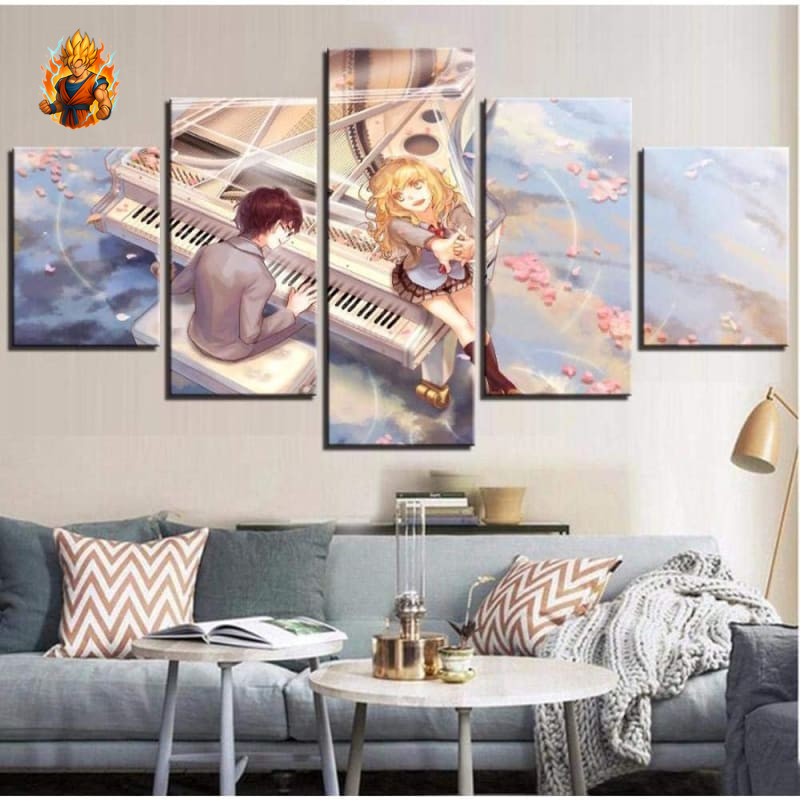 Gemälde von Arima Kôsei und Kaori Miyazono – Your Lie in April™