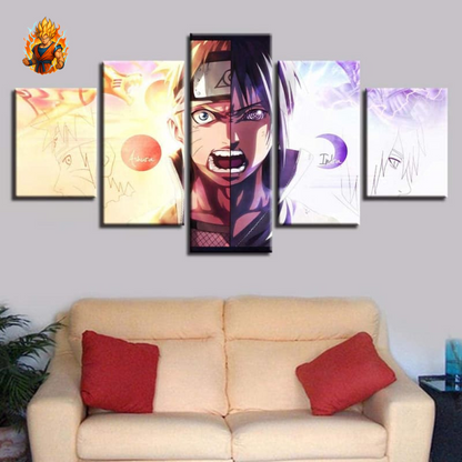 Gemälde von Naruto und Sasuke – Naruto Shippuden™