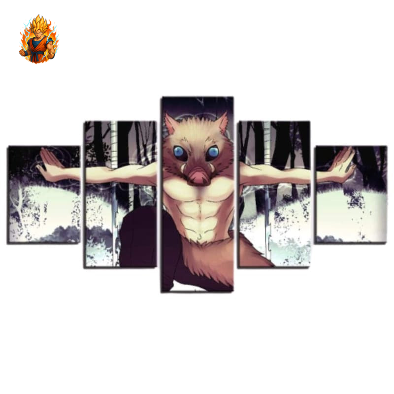 Inosuke Hashibira-Gemälde – Demon Slayer™