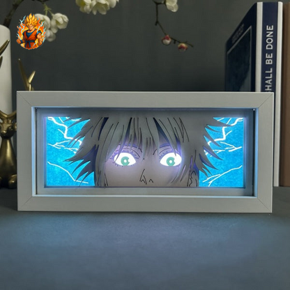 Gojo Six Eyes Leuchtkasten