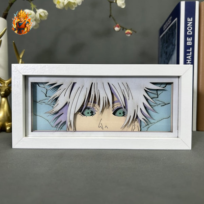 Gojo Six Eyes Leuchtkasten