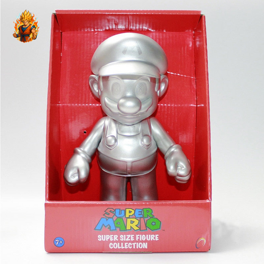Figurine Mario Argent géant 23cm