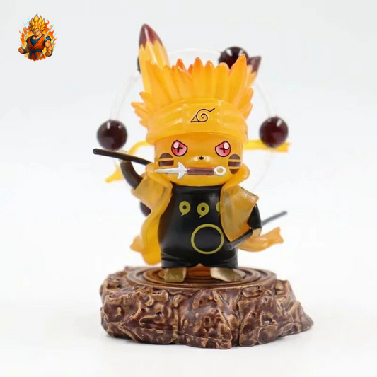 Pokémon Pikachu Naruto Uzumaki Kurama Modefigur