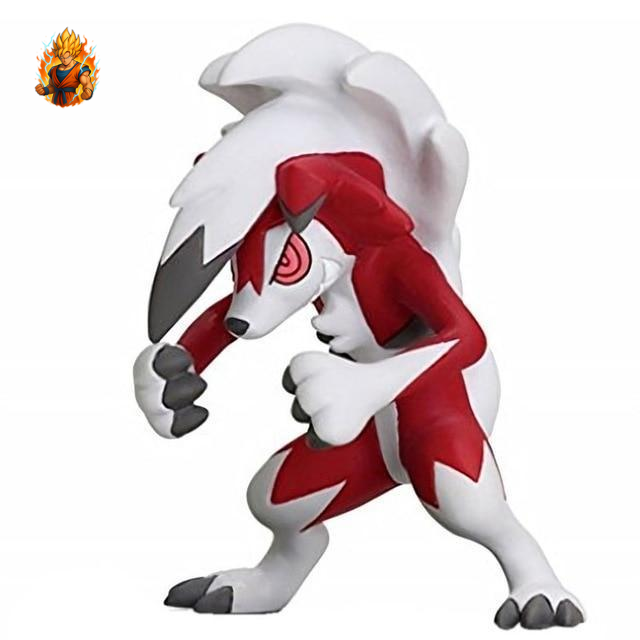 Pokemon Figur - Nacht-Lycanroc