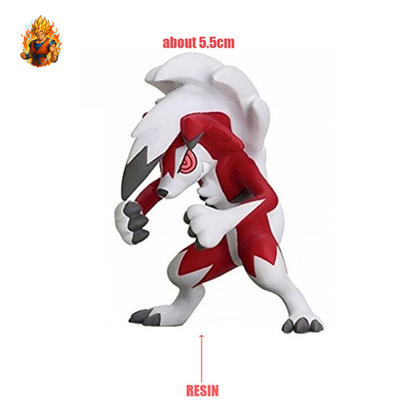 Pokemon Figur - Nacht-Lycanroc