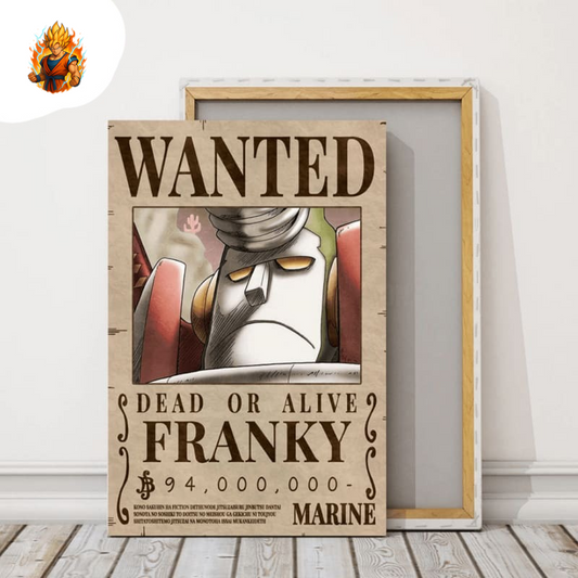 Poster Wanted Franky - One Piece™