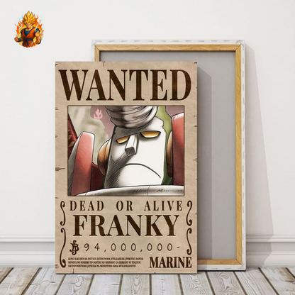 Poster Wanted Franky - One Piece™