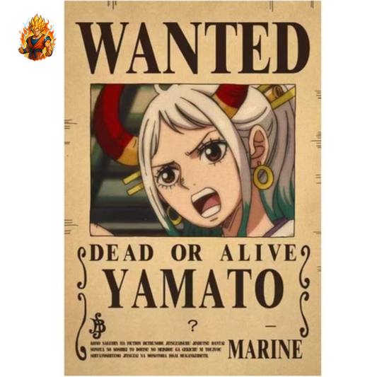 Poster Wanted Yamato - One Piece™
