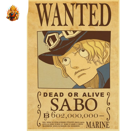 Poster Wanted Sabo - One Piece™