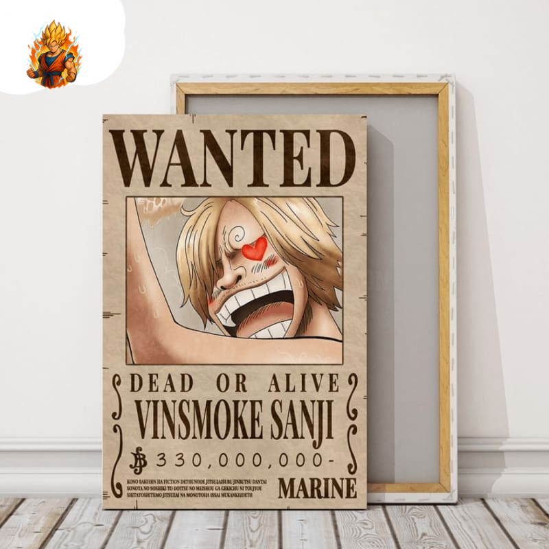 Poster Wanted Vinsmoke Sanji - One Piece™