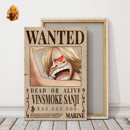 Poster Wanted Vinsmoke Sanji - One Piece™