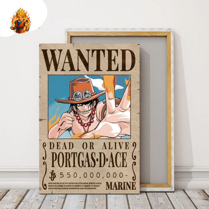 Poster Wanted Portgas D. Ace - One Piece™