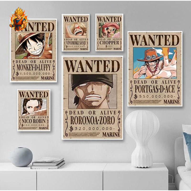 Poster Wanted Portgas D. Ace - One Piece™