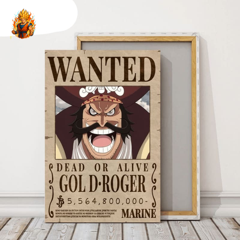 Poster Wanted Gold D. Roger - One Piece™