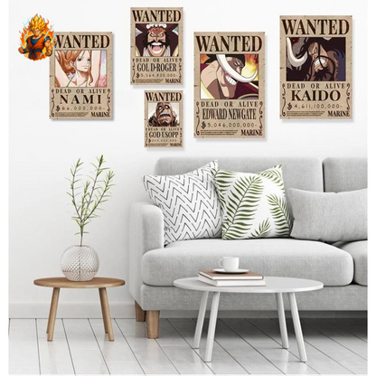 Poster Wanted Gold D. Roger - One Piece™