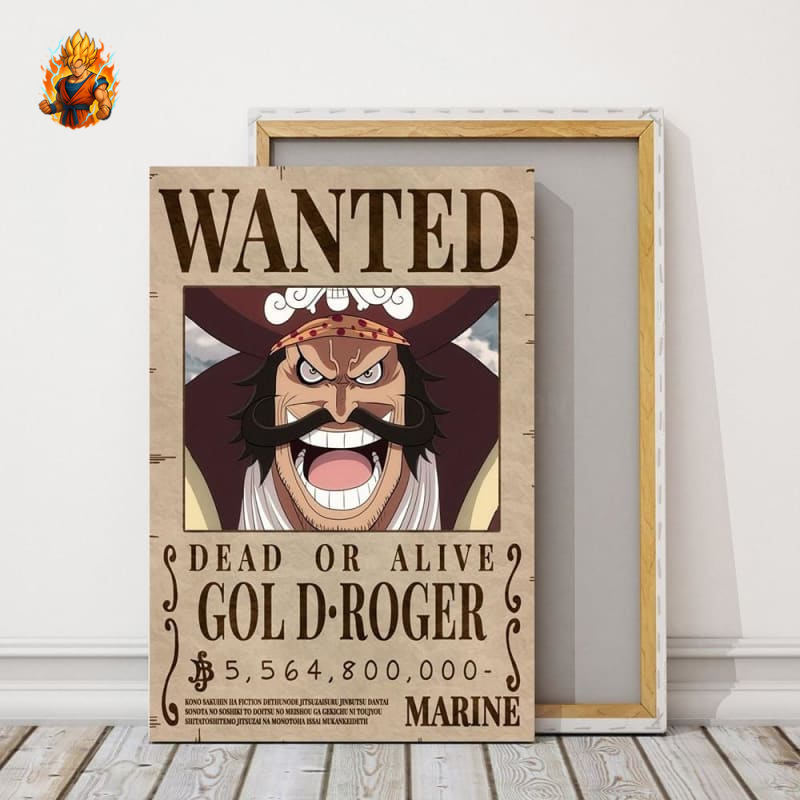 Poster Wanted Gold D. Roger - One Piece™