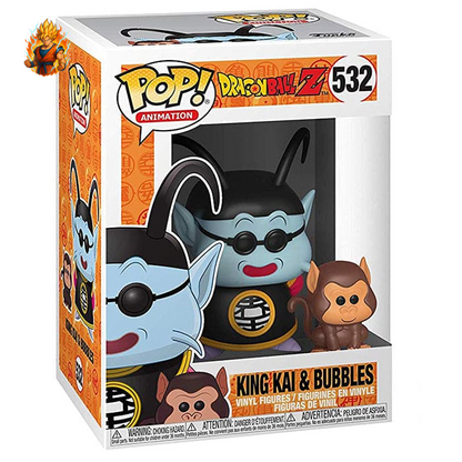 Kaio & Bubbles POP-Figur – Dragon Ball Z™