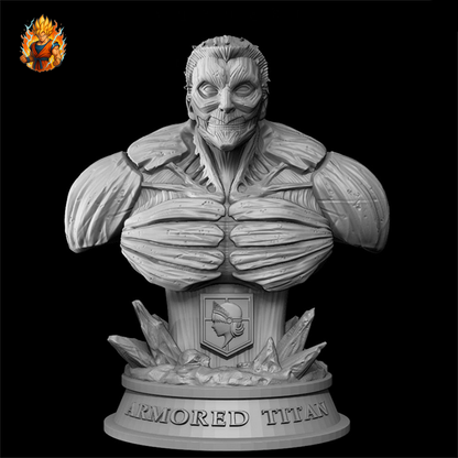 Gepanzerte Titan-Harzfigur - Attack on Titan™