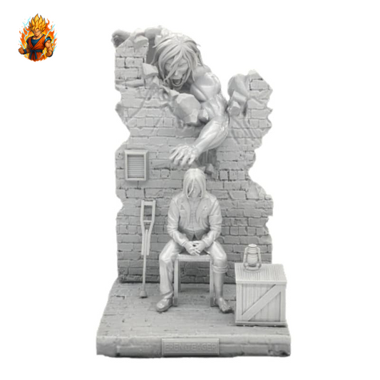 Attack on Titan™ Harzfigur: Titan Assailant und Eren Jaeger