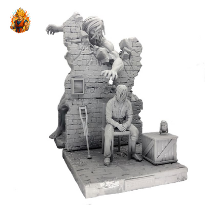 Attack on Titan™ Harzfigur: Titan Assailant und Eren Jaeger