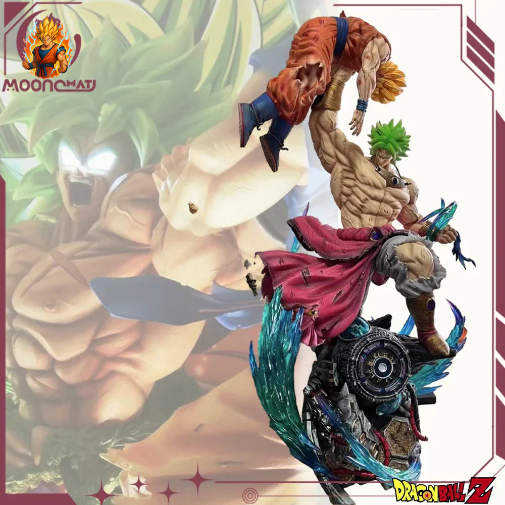 Figurine Broly Vs Goku combat final