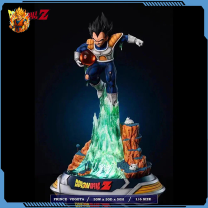 Figurine Vegeta Boule de cristal -  Dragon Ball Z