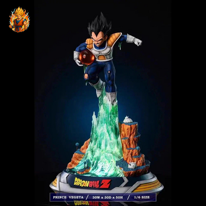 Figurine Vegeta Boule de cristal -  Dragon Ball Z