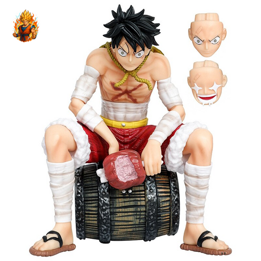Figurine One Piece Luffy Baril
