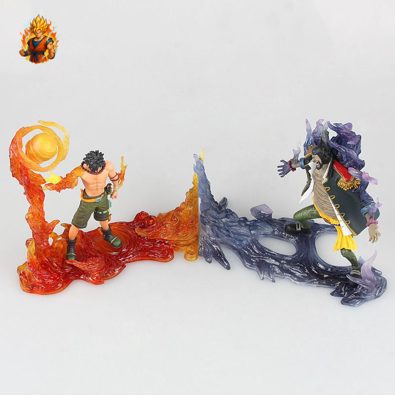 Figurine Ace vs Barbe Noire - One piece