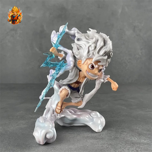 One Piece Ruffy Gear 5 Sprungfigur