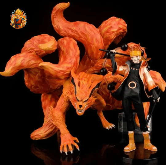 Naruto Rikudo und Kyubi Figur