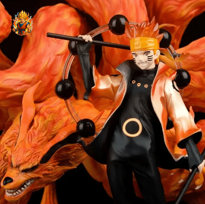 Naruto Rikudo und Kyubi Figur