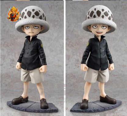 One Piece Corazon (12 cm) & Trafalgar Law (7 cm) Figur