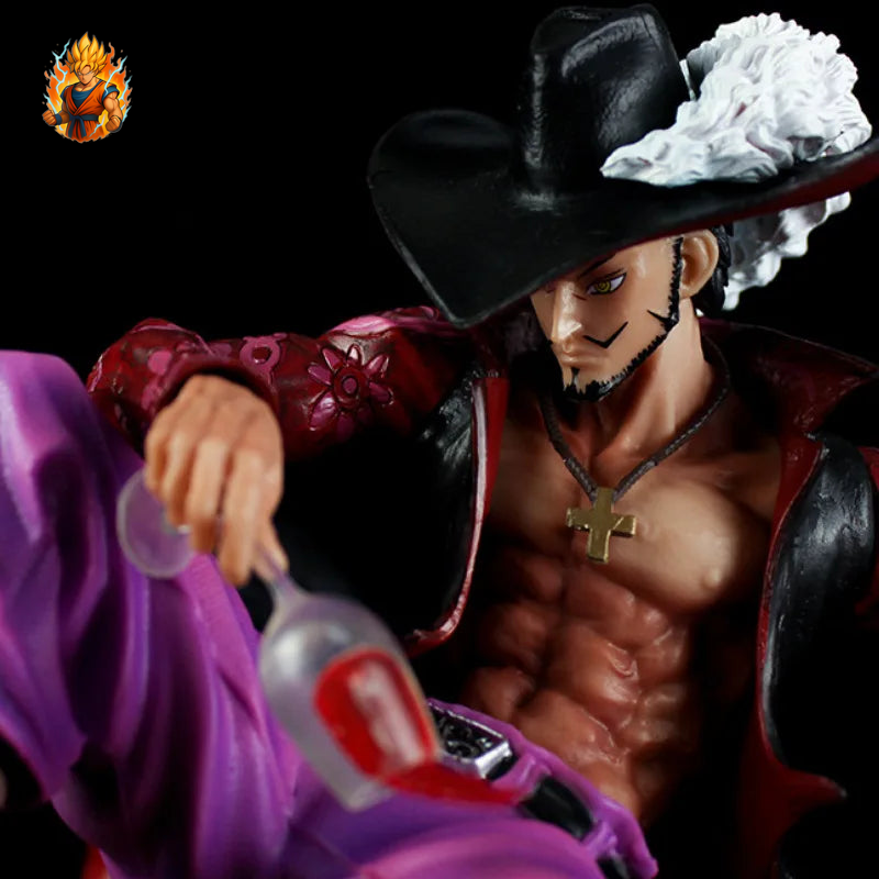 One Piece Dracule Mihawk und seine Schwertfigur