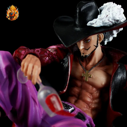 One Piece Dracule Mihawk und seine Schwertfigur