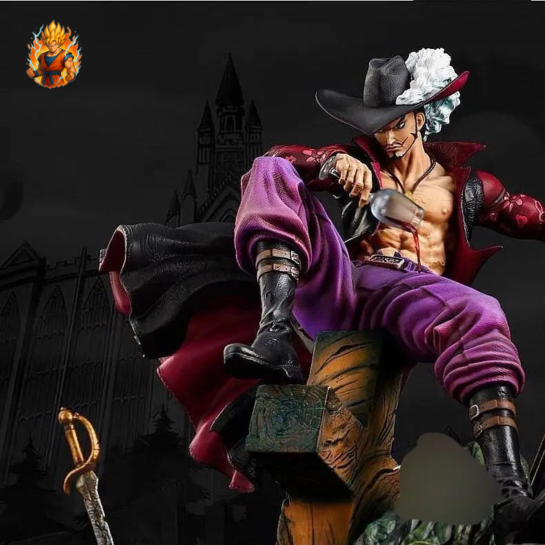 One Piece Dracule Mihawk und seine Schwertfigur