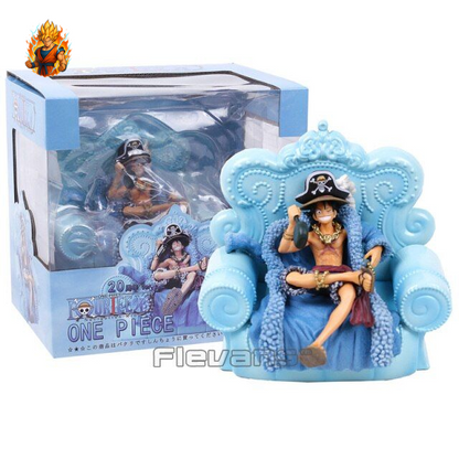 One Piece 20. Jubiläums-Ruffy-Figur (15 cm)