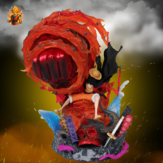 One Piece Ruffy Big Karma Fire Figur