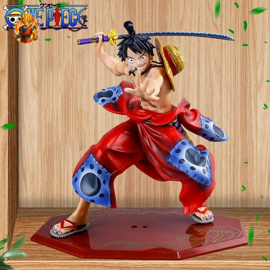 One Piece Ruffy Katana Figur