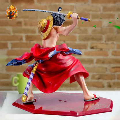 One Piece Ruffy Katana Figur