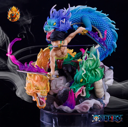 One Piece Zoro 3 Dragons Figur