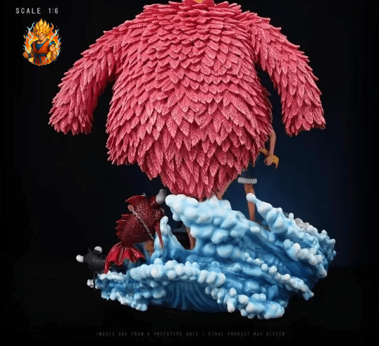 One Piece Figur Doflamingo gegen Ruffy