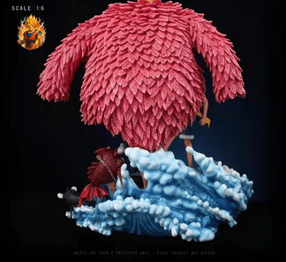 One Piece Figur Doflamingo gegen Ruffy