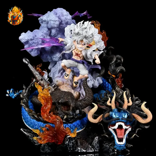 One Piece Ruffy vs. Kaido Dragon Figur