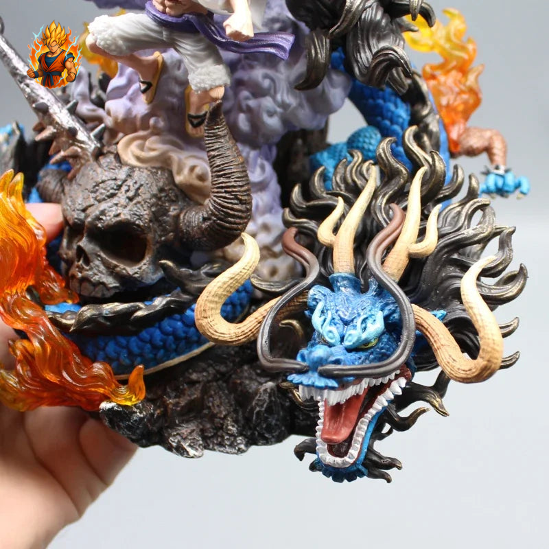 One Piece Ruffy vs. Kaido Dragon Figur