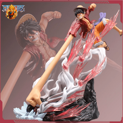 One Piece Ruffy Elastic Punch Figur