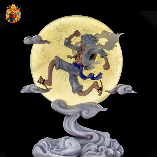 One Piece Ruffy Moon Figur