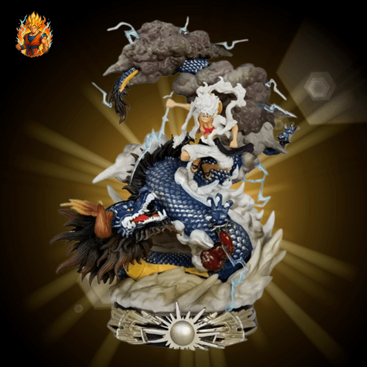 One Piece Ruffy Gear 5 VS Kaido Figur